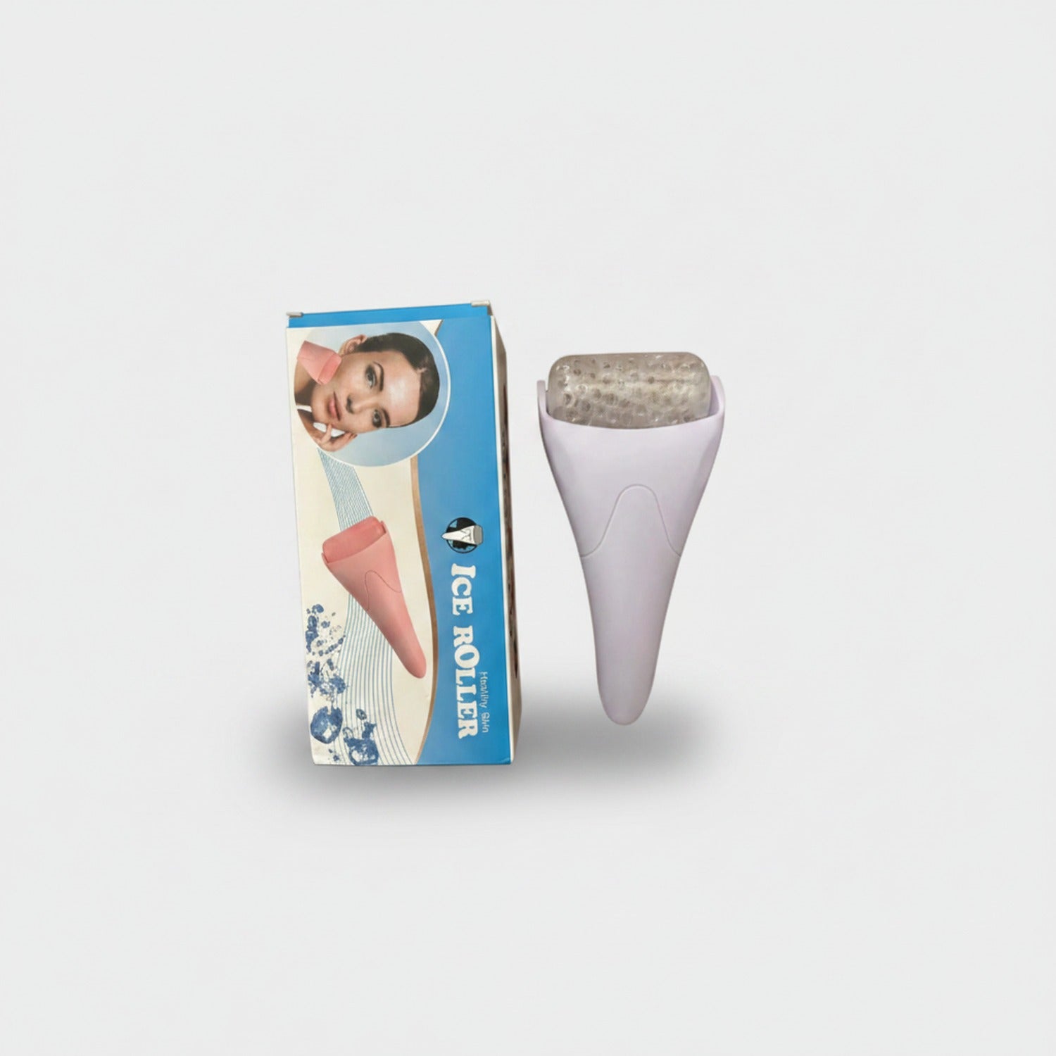 Ice Roller Facial Massager With Cooling Gem Head