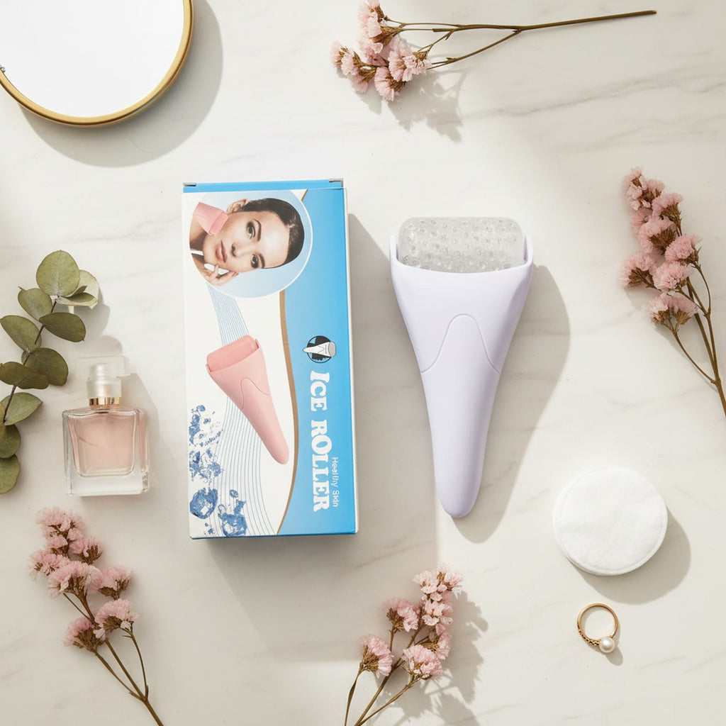 Ice Roller Facial Massager With Cooling Gem Head – Korean beauty tool (view 2)