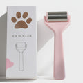 Pink Paw Print Ice Roller Face Tool