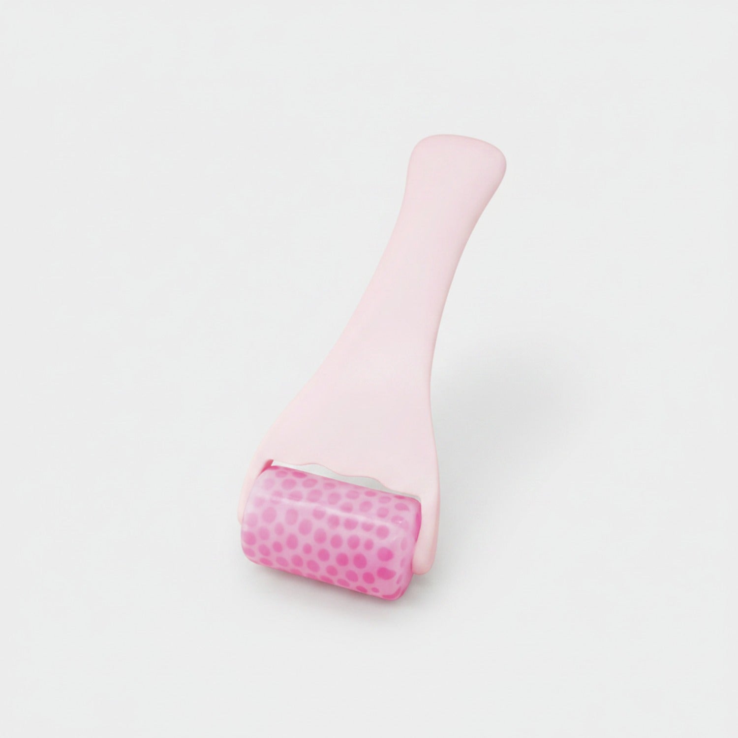 Pink Textured Face Massage Roller Tool