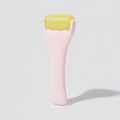 Yellow Sponge Facial Roller Beauty Tool Pink – Korean beauty tool (view 1)