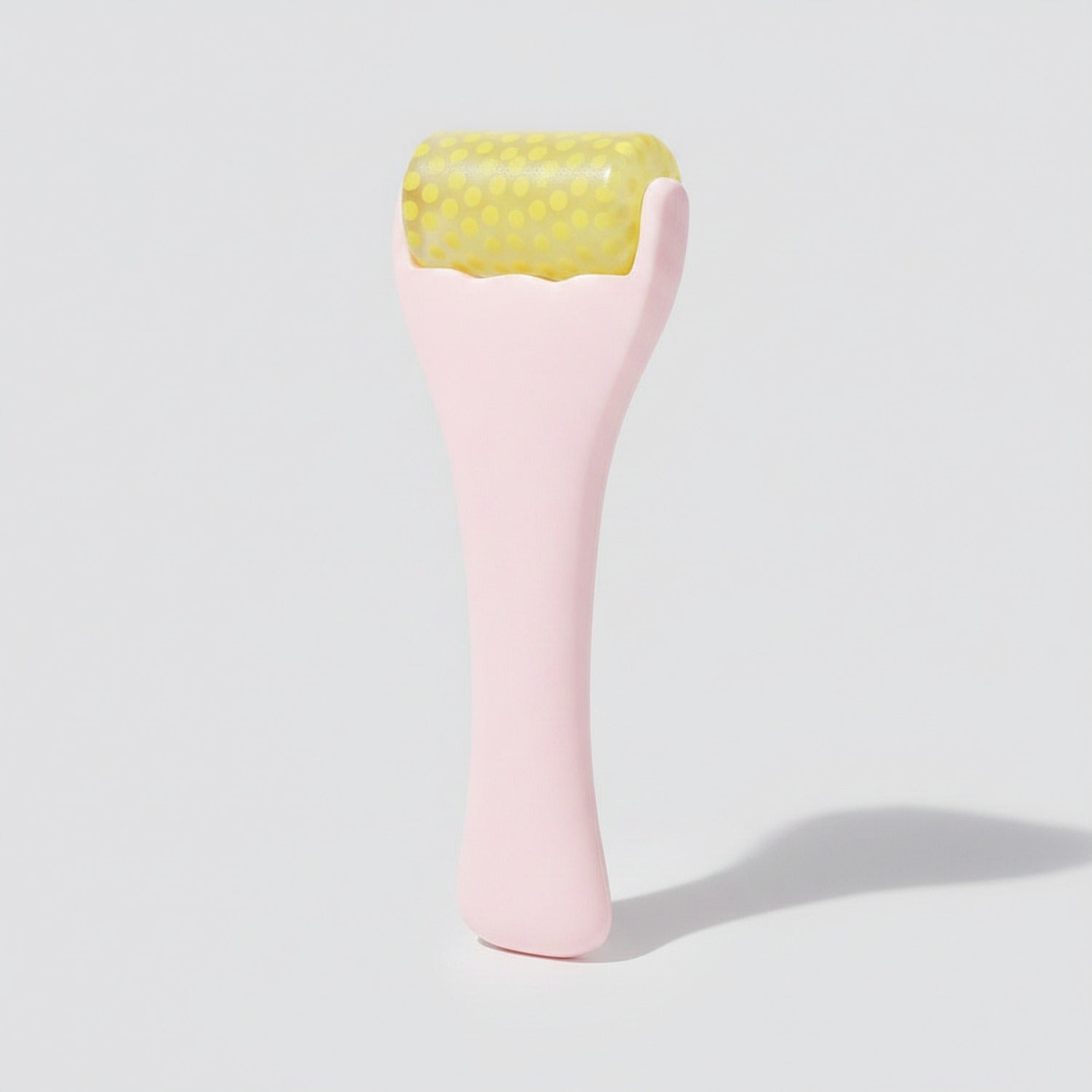 Yellow Sponge Facial Roller Beauty Tool Pink