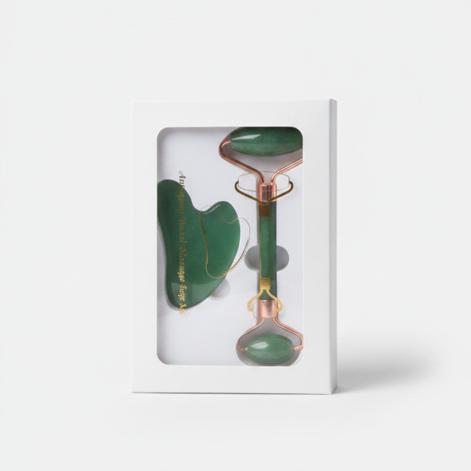 Jade Roller & Gua Sha Beauty Tool Set