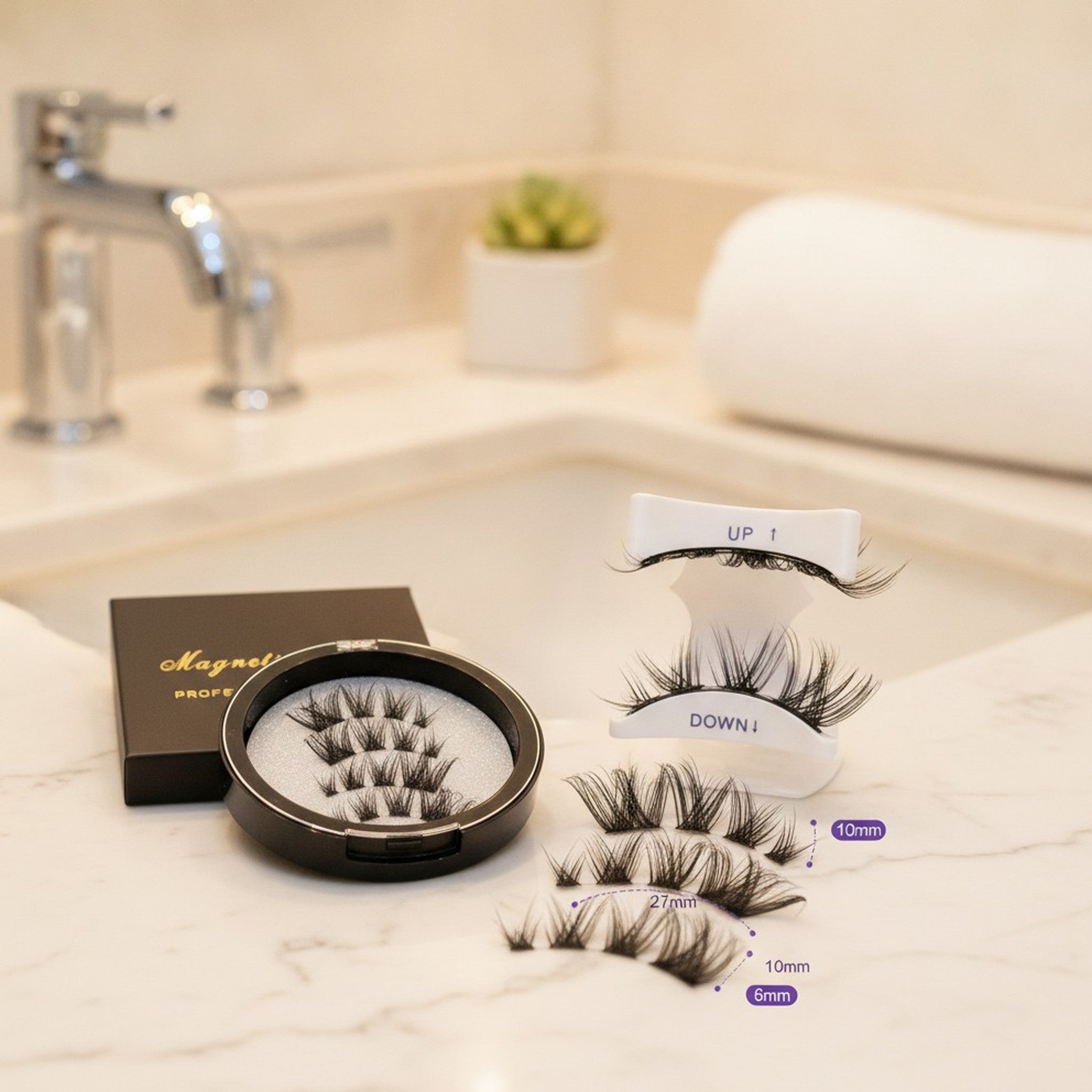 Type 1 Style Segmented Magnetic Eyelash Kit