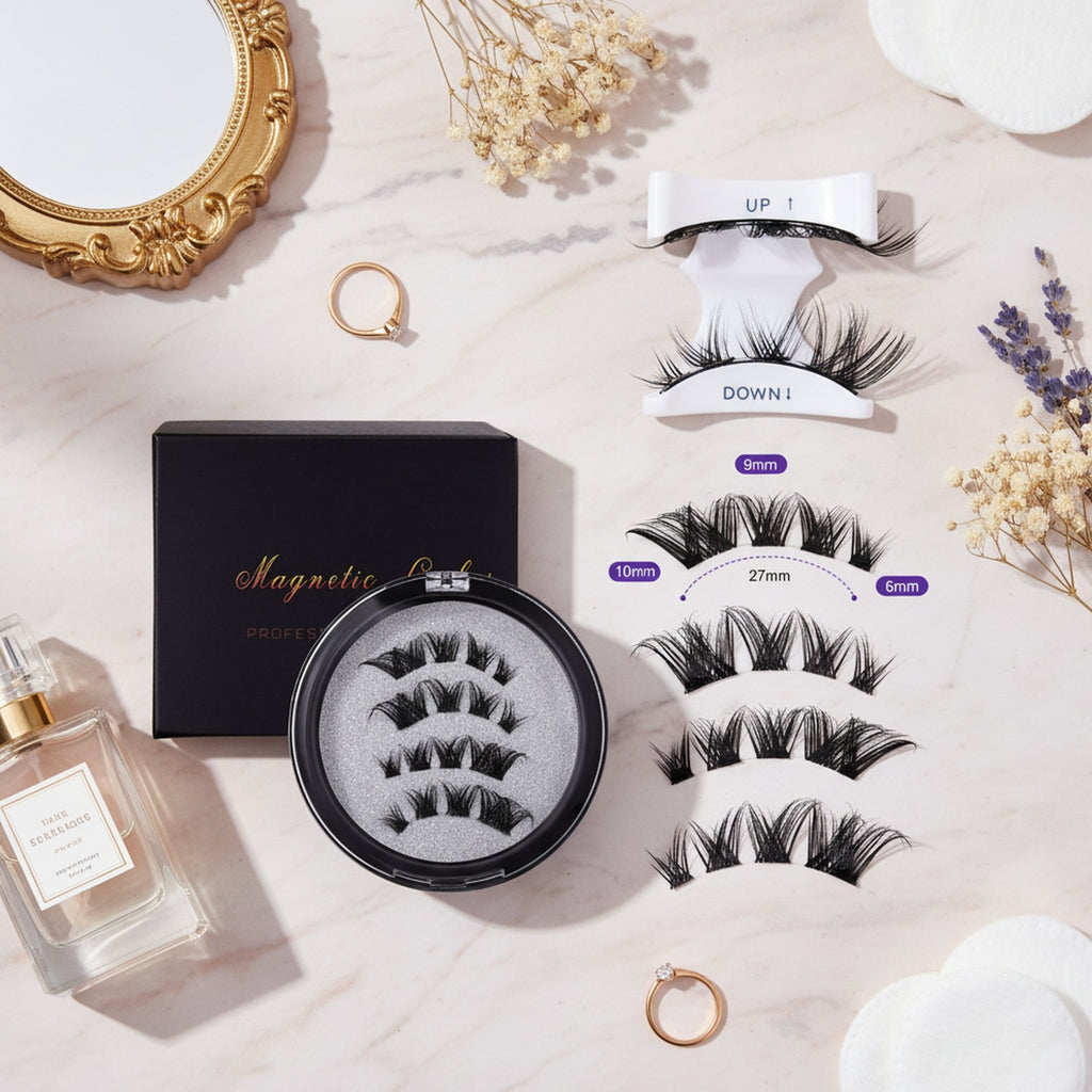 Magnetic Lashes With Mirror Case – Korean beauty tool (view 3)