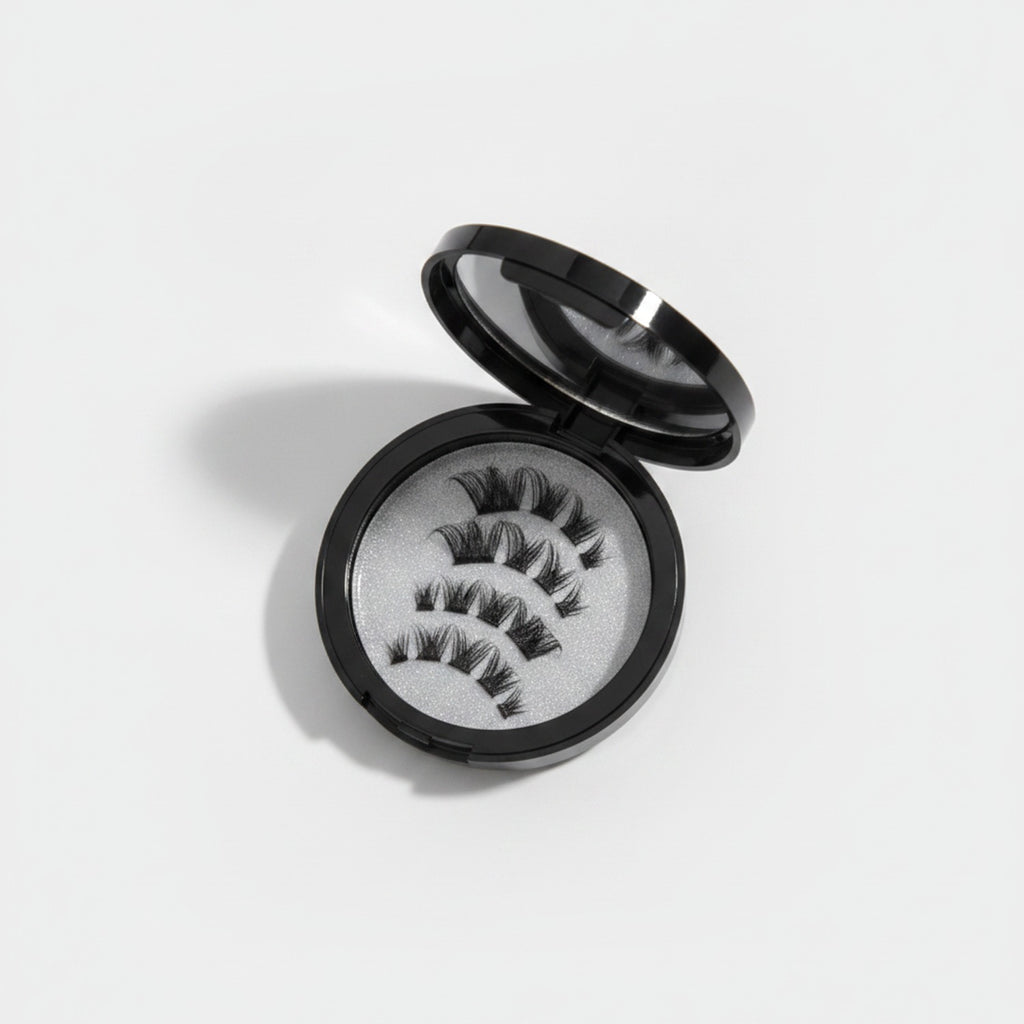 Magnetic Lashes With Mirror Case – Korean beauty tool (view 1)