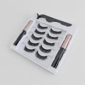 Magnetic False Eyelashes Kit With Eyeliner – Korean beauty tool (view 1)