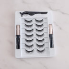 Magnetic Eyelash Set With Eyeliner Applicator – Korean beauty tool (view 2)