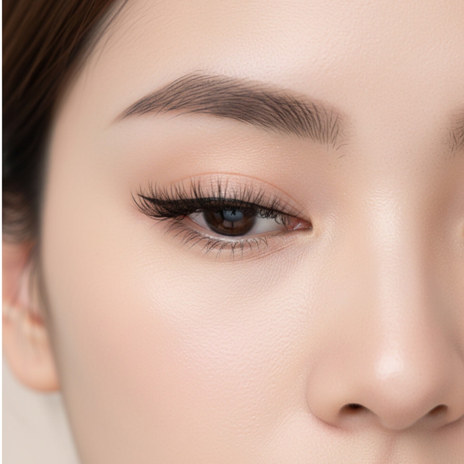 Magnetic False Eyelashes Set With Applicator