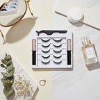 Magnetic False Eyelashes Set With Applicator – Korean beauty tool (view 3)