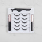 Magnetic False Eyelashes Set With Applicator – Korean beauty tool (view 2)