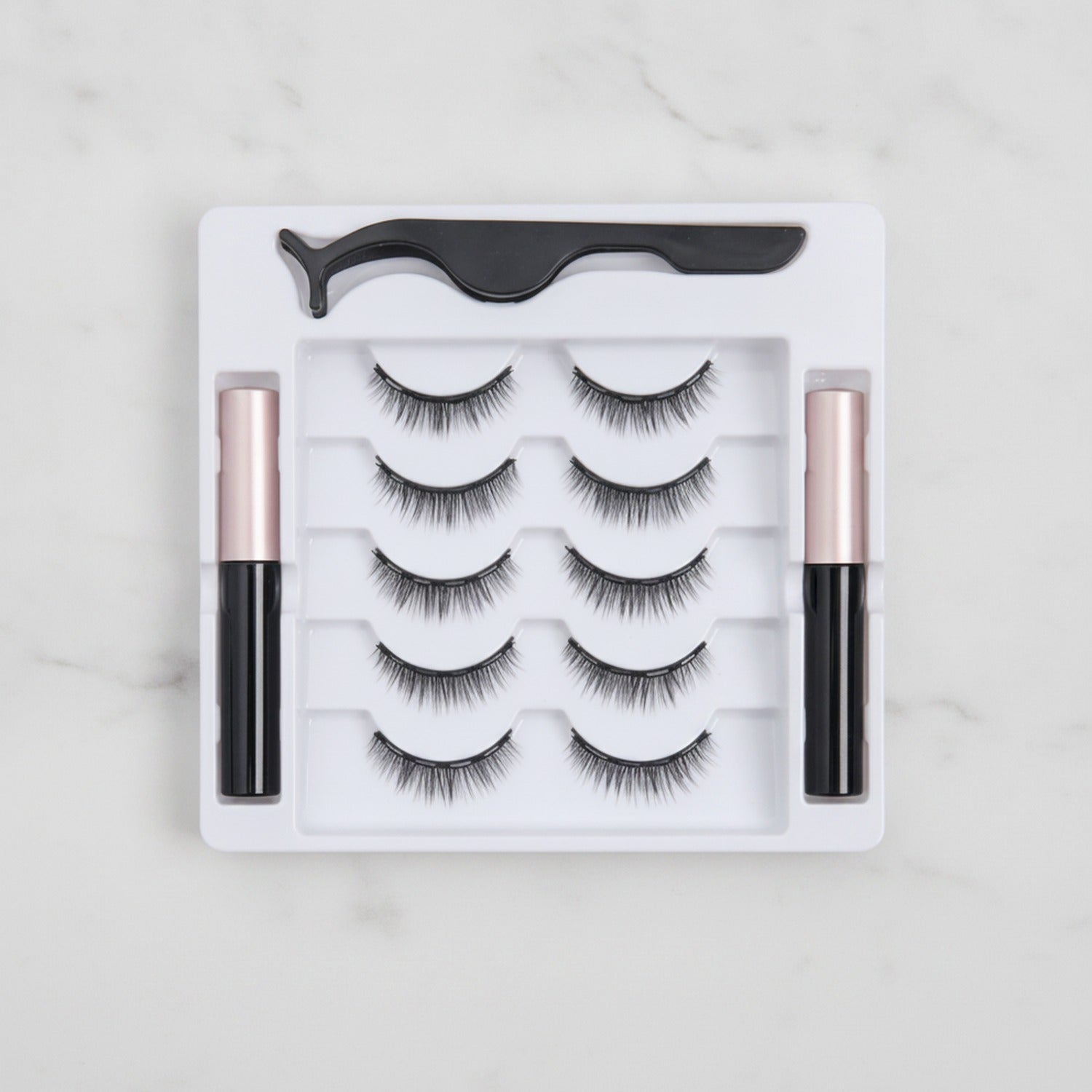 Magnetic False Eyelashes Set With Applicator