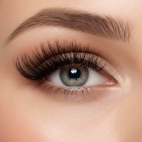 5D Natural Black Handmade Soft Eyelashes