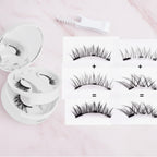 Magnetic False Eyelashes With Mirror Case – Korean beauty tool (view 2)
