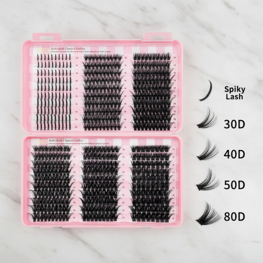 Individual Cluster Lashes Mixed Volume Set – Korean beauty tool (view 2)