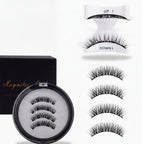 Magnetic False Eyelashes Set With Mirror Case – Korean beauty tool (view 1)