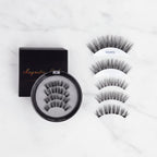 Magnetic False Eyelash Set With Mirror Case – Korean beauty tool (view 2)