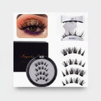 Magnetic Eyelashes With Mirror Set Black
