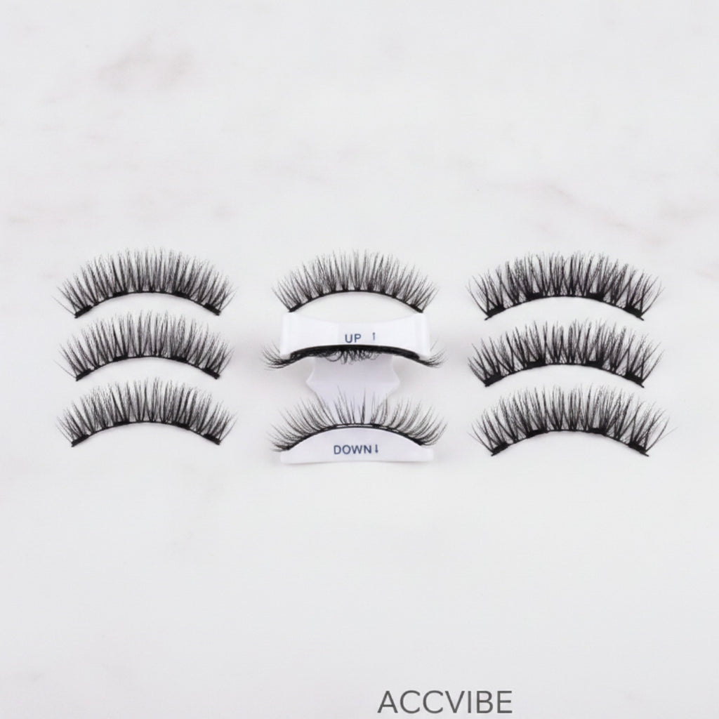 Magnetic False Eyelashes Multi-Pack Set – Korean beauty tool (view 2)