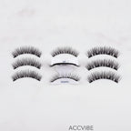 Magnetic False Eyelashes Multi-Pack Set – Korean beauty tool (view 2)