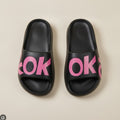 OK Graphic Cushion Slide Sandals – apparel accessories (view 1)