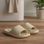 Soft Cushioned Line Detail Slide Slippers – apparel accessories (view 3)
