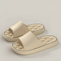 Soft Cushioned Line Detail Slide Slippers – apparel accessories (view 1)