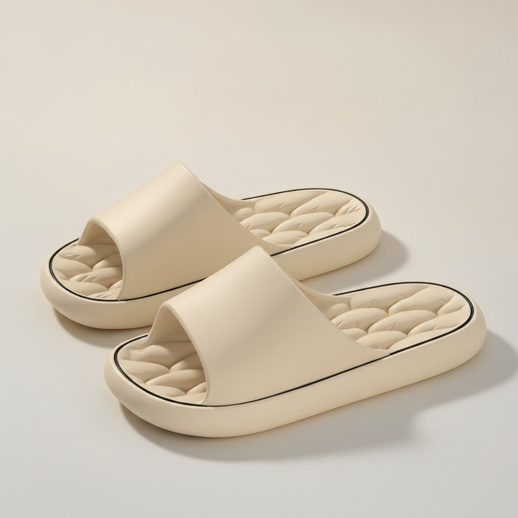 Khaki Ultra Soft Summer Home Slippers