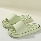 Lightgreen Super Soft Comfort Cool Slide Slippers