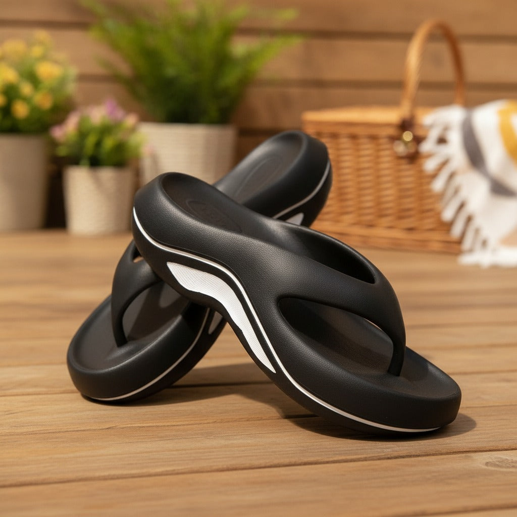 Stylish Cloud Platform Flip Flops – apparel accessories (view 3)