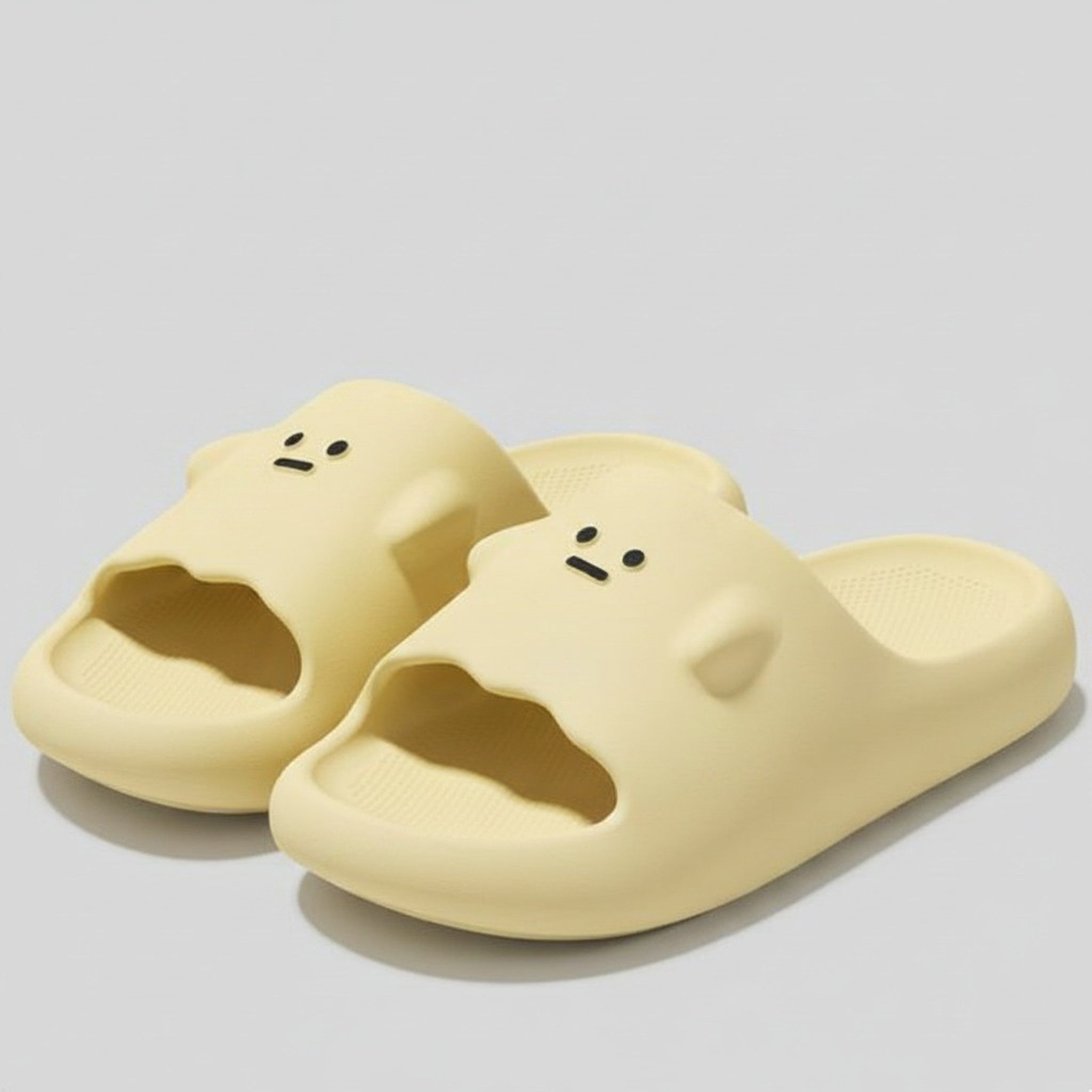 Cute Yellow Super Soft Cartoon Cloud Slides