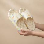 Playful Polka Dot Cloud Slides – apparel accessories (view 3)