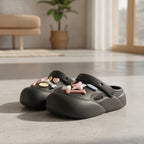 Black EVA Integrated Molding Comfortable Silent Clogs