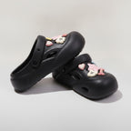 Black EVA Integrated Molding Comfortable Silent Clogs