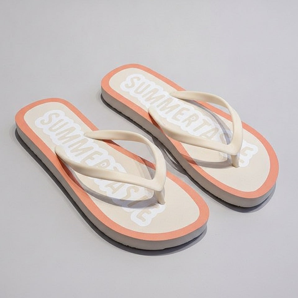Women's Summer Casual Flip-Flops – apparel accessories (view 1)