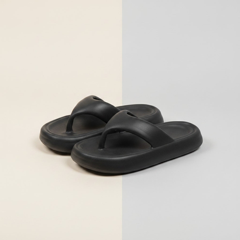 Cushioned Thick Sole Platform Flip-Flops – apparel accessories (view 1)