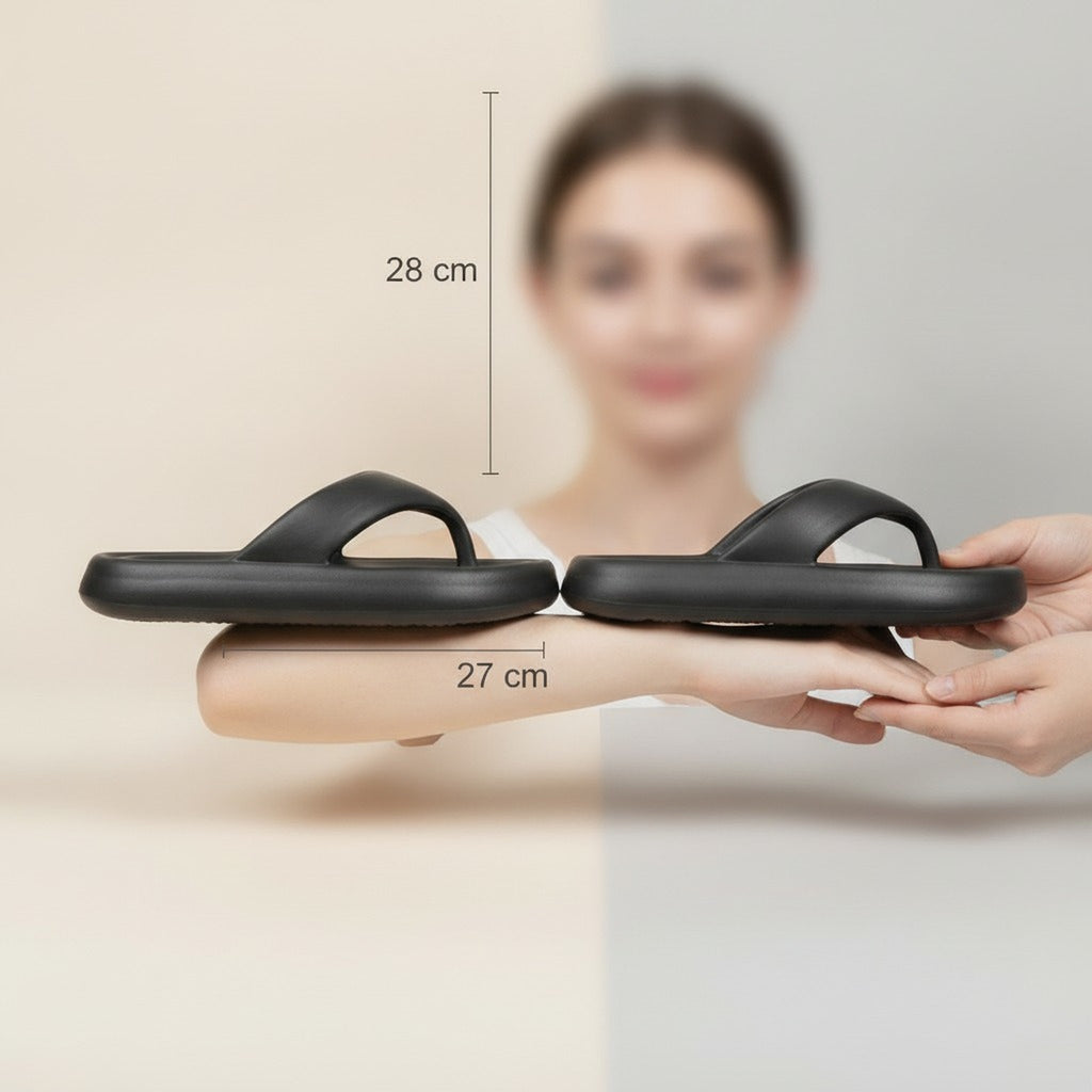 Cushioned Thick Sole Platform Flip-Flops – apparel accessories (view 4)