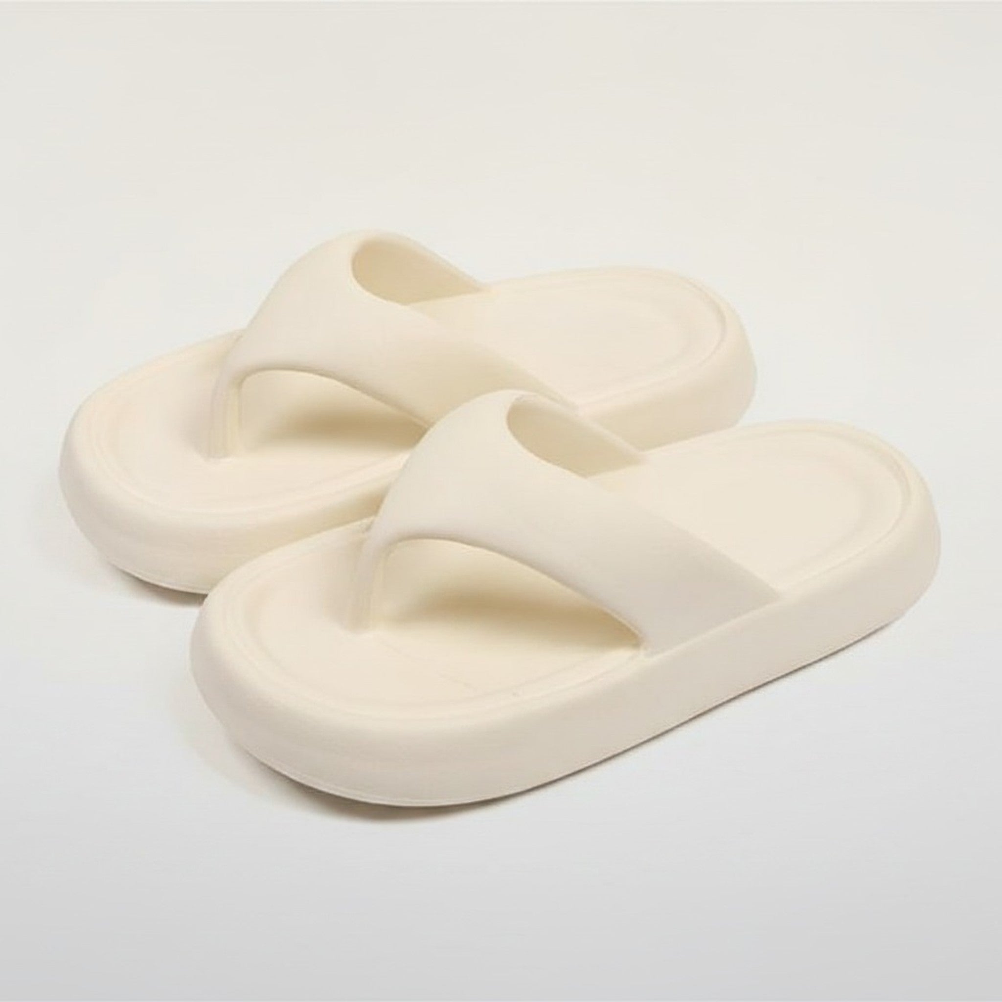 Cushioned Thick Sole Platform Flip-Flops – apparel accessories (view 2)