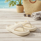 White Cloud Comfort Platform Thong Sandals