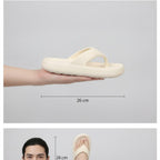 White Cloud Comfort Platform Thong Sandals