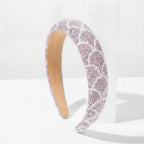 Glitter Padded Headband Sparkle - Pink – hair accessories (view 1)