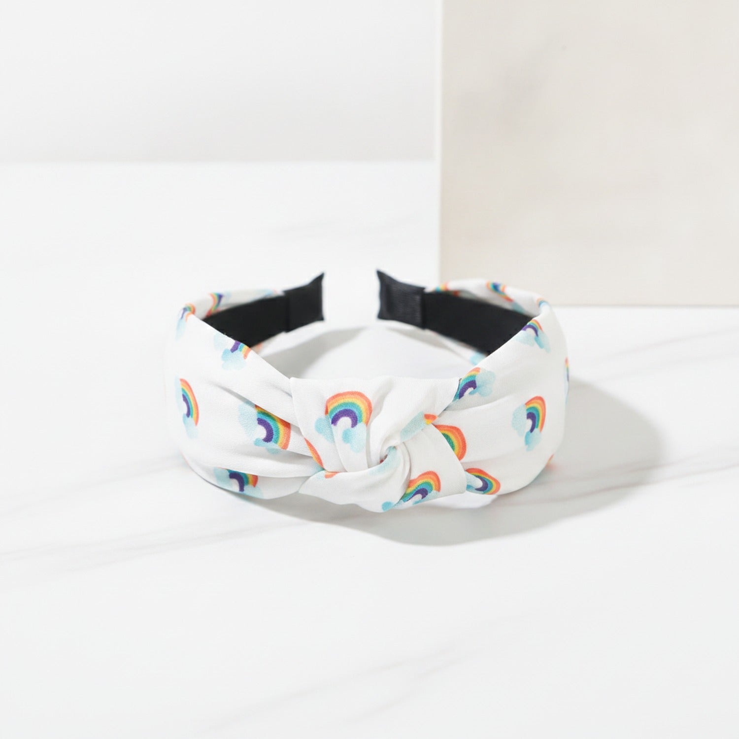 Cloud Padded Headband - White Iridescent