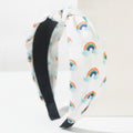 Cloud Padded Headband - White Iridescent