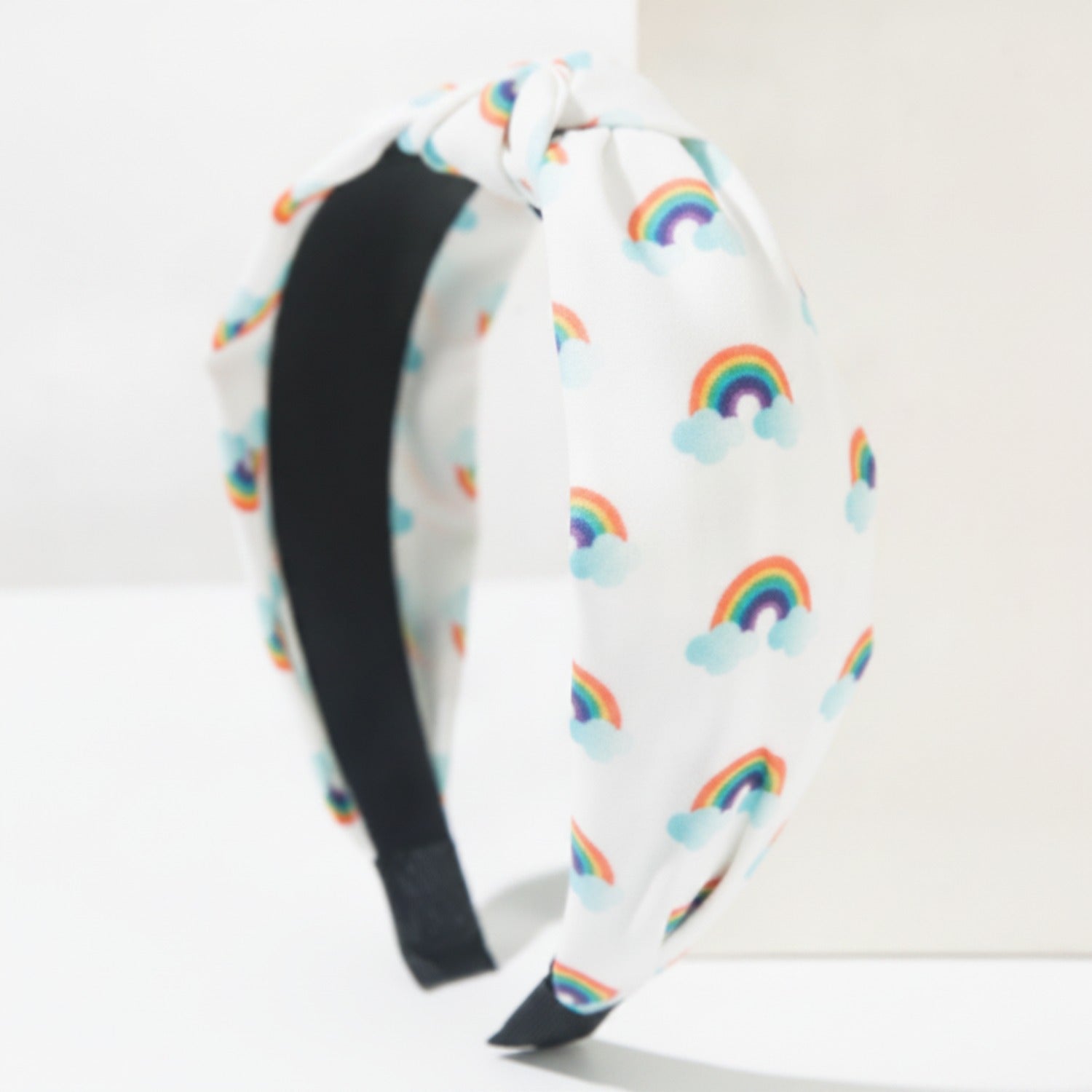 Cloud Padded Headband - White Iridescent