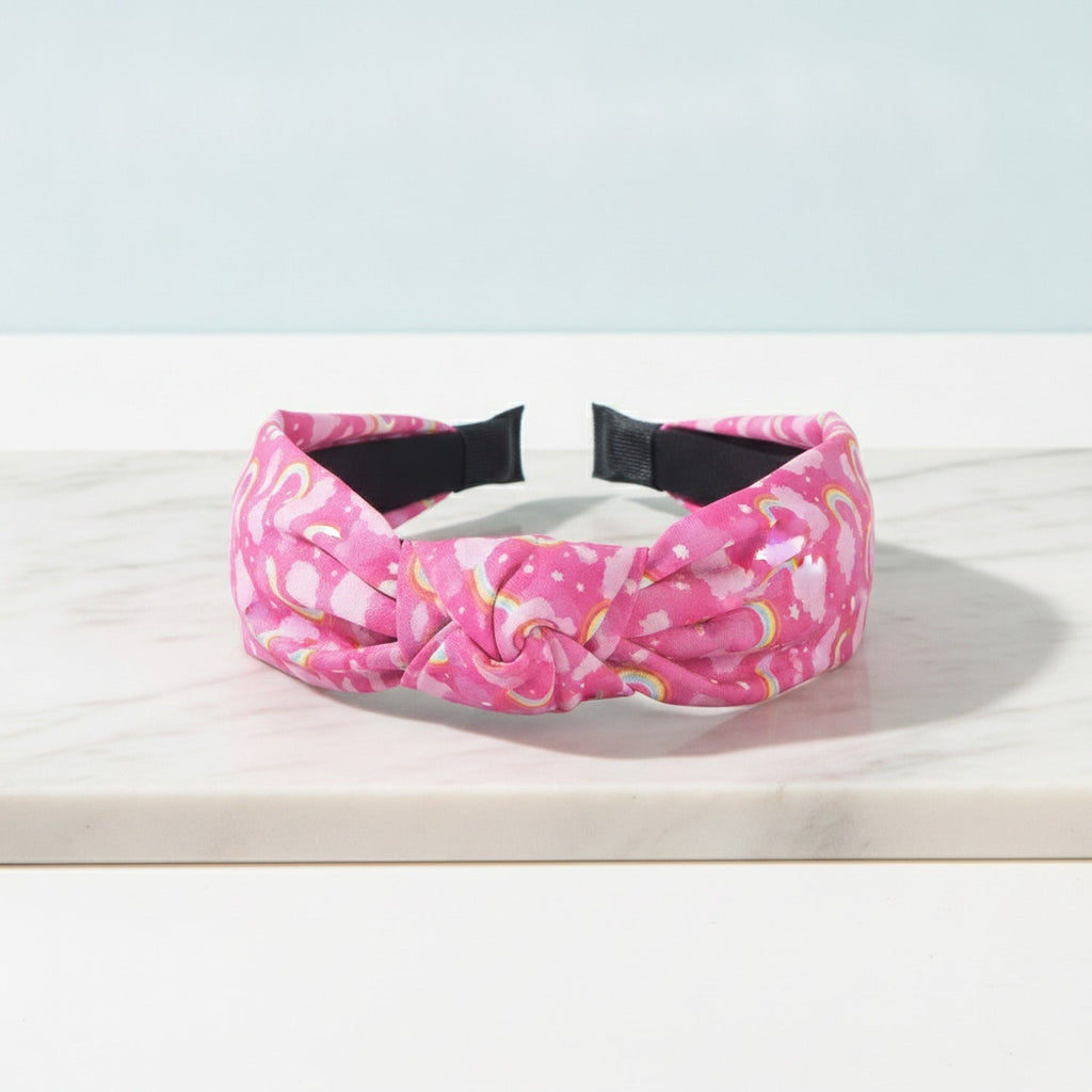 Cloud Padded Headband - Mauve – hair accessories (view 2)