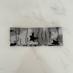 Black Star Grey Knit Hairband – hair accessories (view 2)