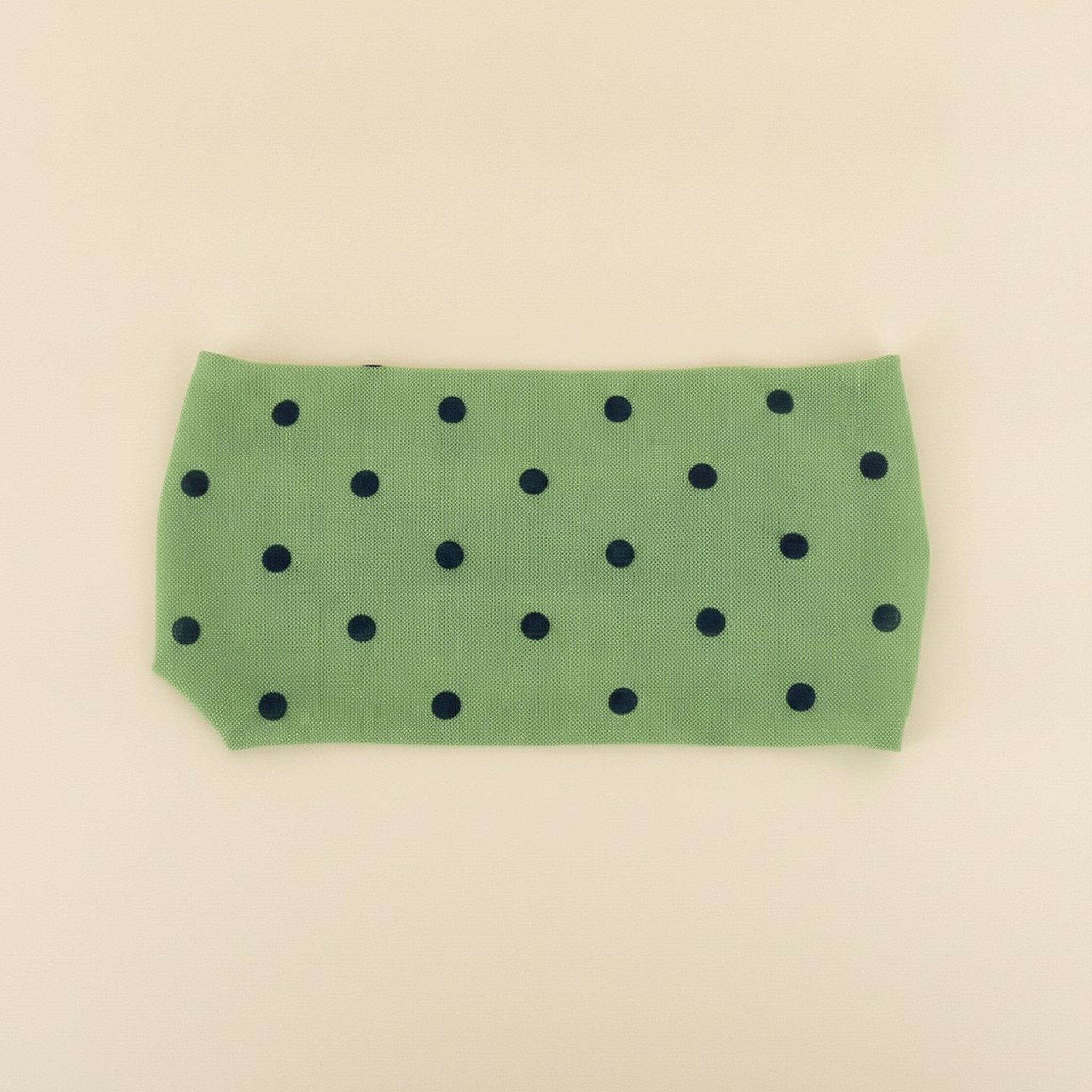 Velvet Hair Clip - Magenta Polka Dot – hair accessories (view 4)