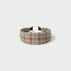 Velvet Hair Clip - Green Polka Dot