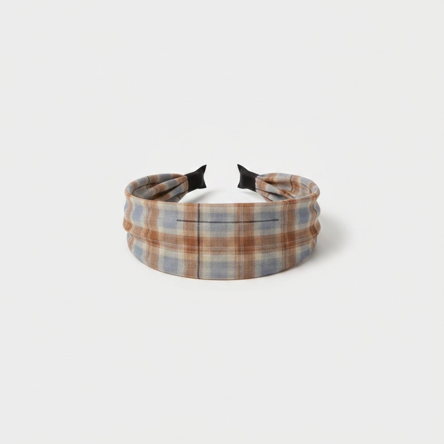 Velvet Hair Clip - Green Polka Dot