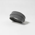 Charcoal Soft Fabric Headwrap Hairband - Light Gray